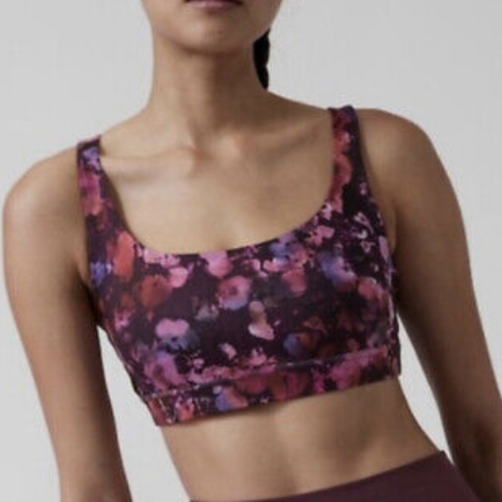 NWT Athleta Exhale floral D-DD+ Medium